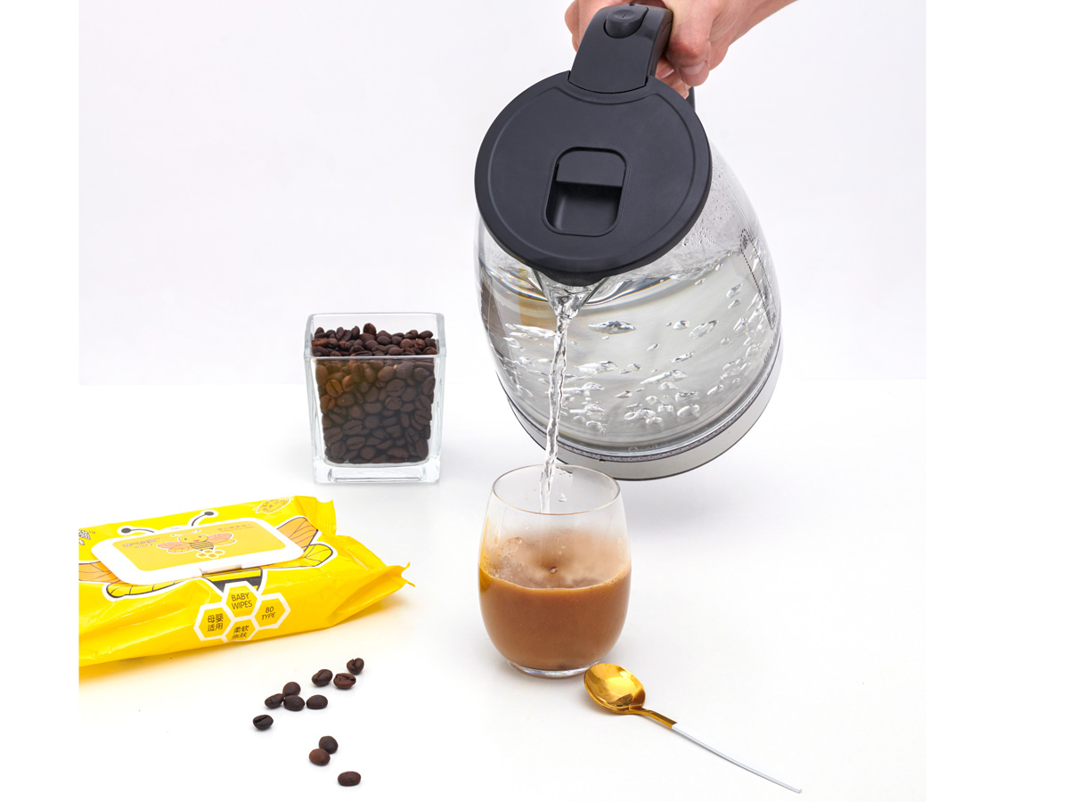 Ấm siêu tốc thủy tinh Gen Electric GK01