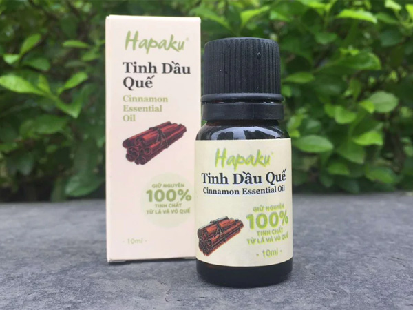 Tinh dầu tự nhiên nguyên chất mùi quế Hapaku