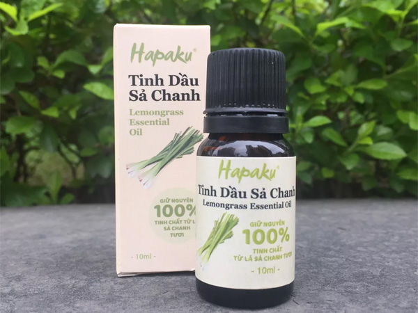 Tinh dầu tự nhiên sả chanh nguyên chất Hapaku