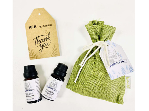 Tinh dầu tự nhiên sả chanh nguyên chất Hapaku