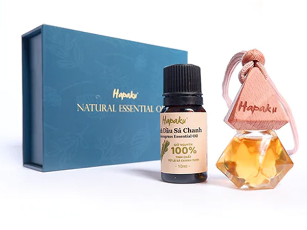Tinh dầu tự nhiên sả chanh nguyên chất Hapaku