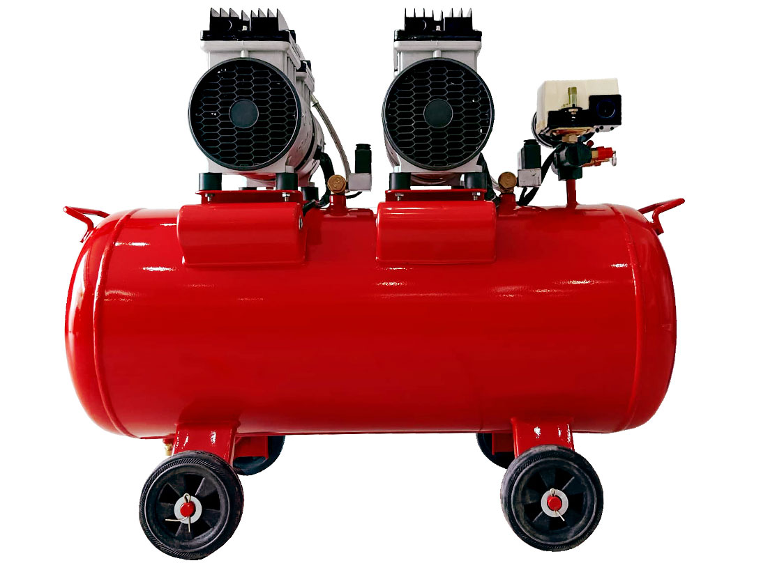 Máy nén khí không dầu 2 đầu bơm VAC VA11203