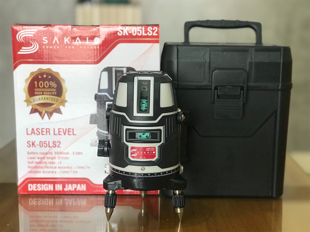 Máy cân mực 5 tia xanh Sakaio SK-05LS2