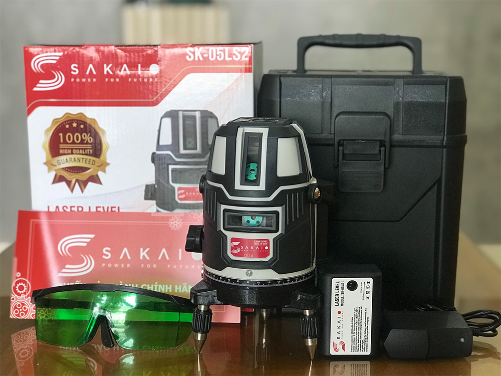 Máy cân mực 5 tia xanh Sakaio SK-05LS2