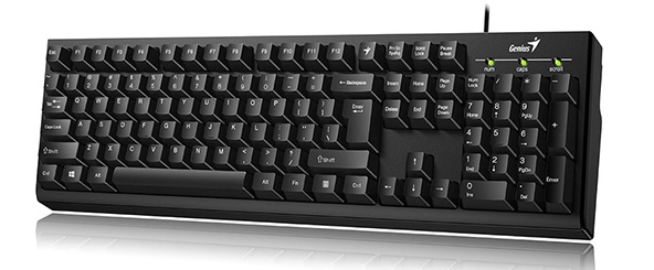 Bàn phím có dây thế hệ mới Genius Smart KB-100