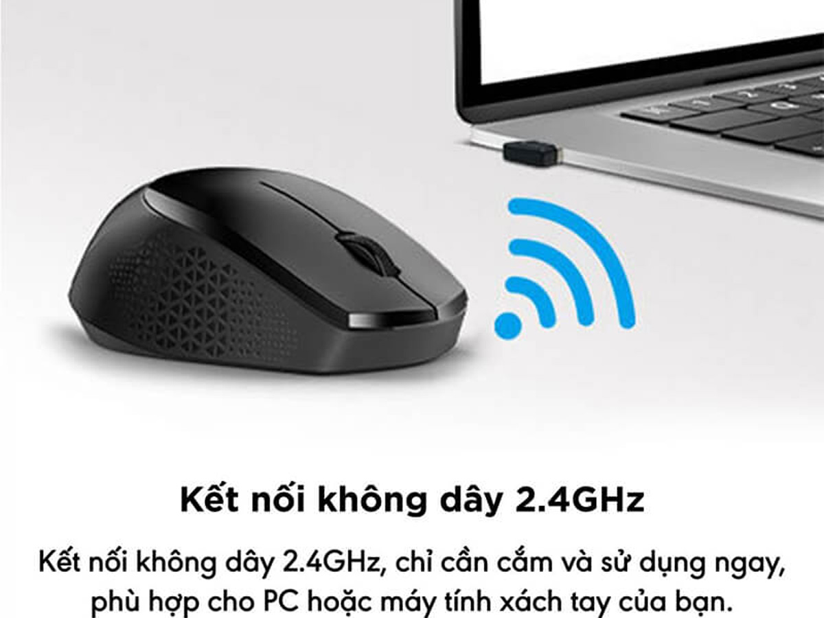 Chuột không dây chống ồn Genius NX-8000S