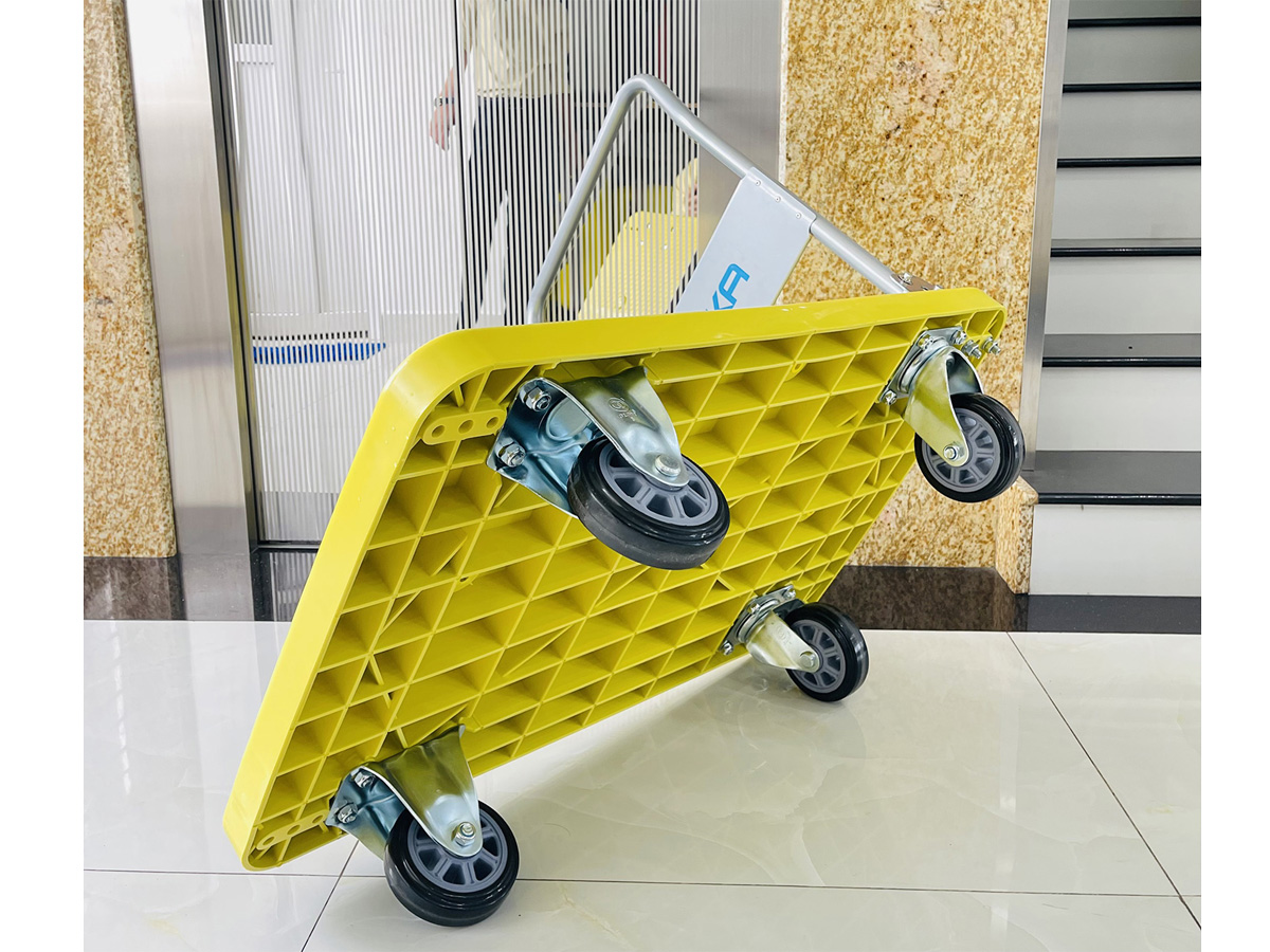 Xe đẩy hàng sàn nhựa Sumika T500 (tải trọng 500kg)