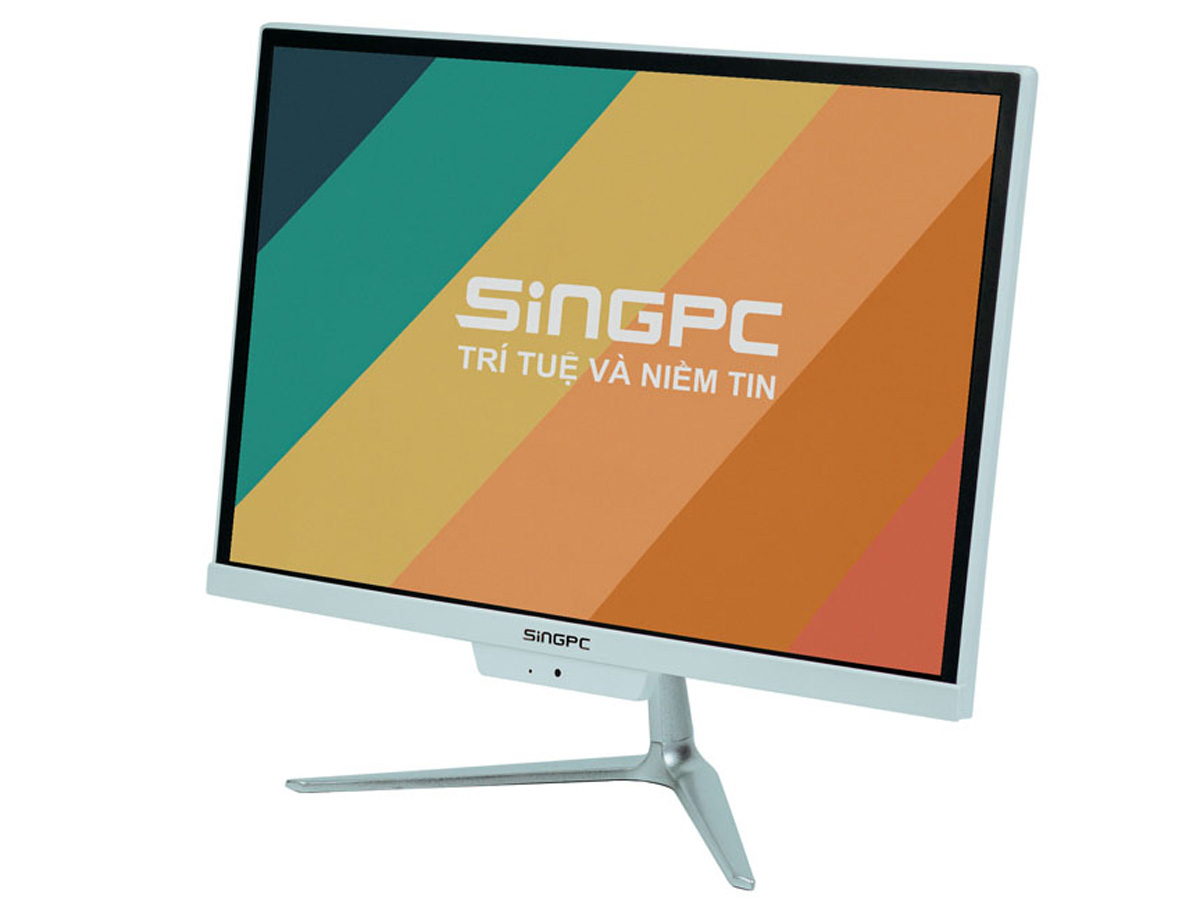 Máy tính All In One SingPC M19Ki582-W (Intel Core i5-10400, 8GB DDR4, SSD 256GB)
