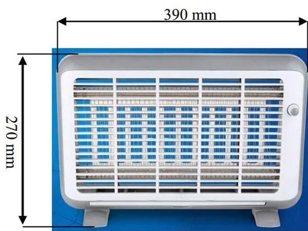 Đèn bắt muỗi Điện Quang ĐQ EML07L (390x55x270mm)