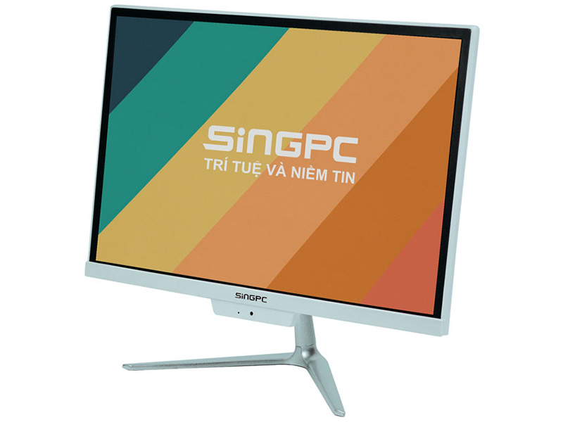 Máy tính All In One 19 inch SingPC M19K380-W (Intel Core i3-370M/380M/390M, Ram 8GB DDR3, SSD 128GB)
