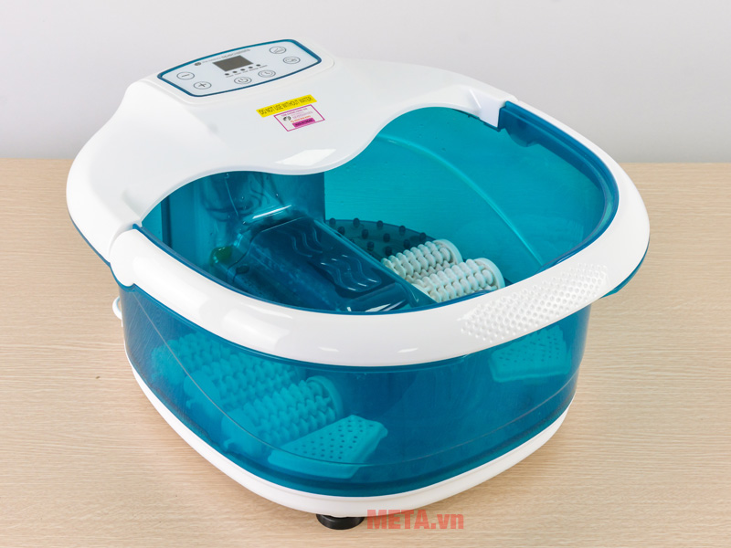 Bồn ngâm chân massage 6 con lăn tự động RIO FTBH8