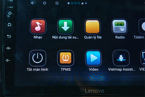 Cảm biến áp suất lốp gắn trong tích hợp DVD Android Vietmap TPMS V1Ai
