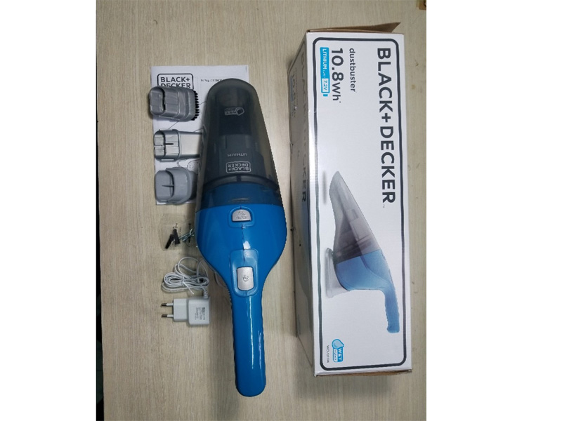 Máy hút bụi pin sạc hút ướt và khô Black Decker WD7201B-B1