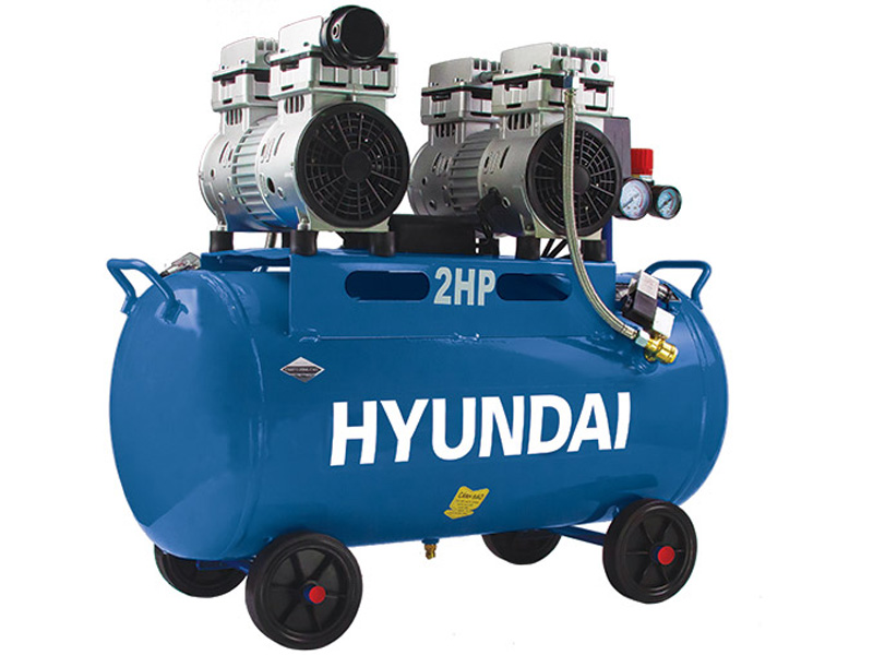 Máy nén khí không dầu Hyundai AH2-150