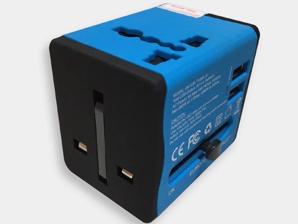 Ổ cắm du lịch Điện Quang ĐQ ESK TV06 2U (2 cổng USB)