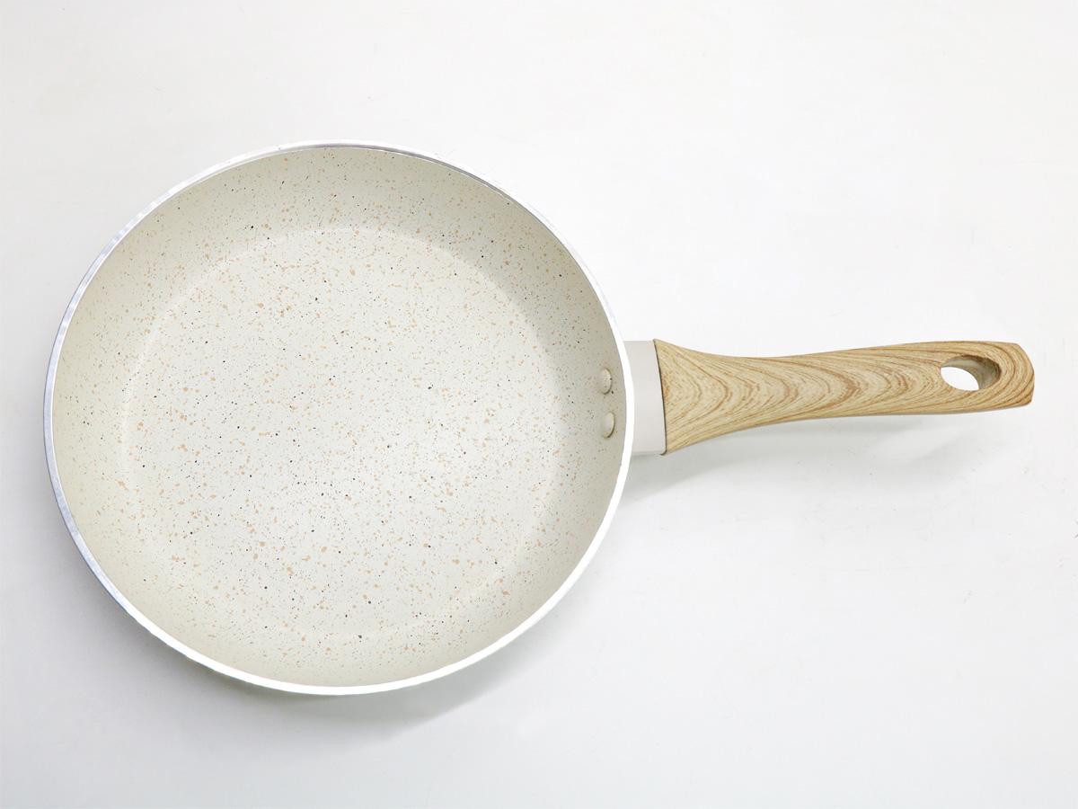 Chảo vân đá đáy từ Nagakawa NAG2806 (28cm) - Nhôm nguyên khối - Dùng cho mọi loại bếp