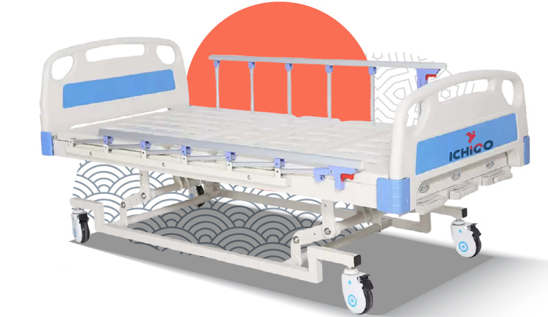 Giường bệnh Ichigo 3 tay quay IG-HB03