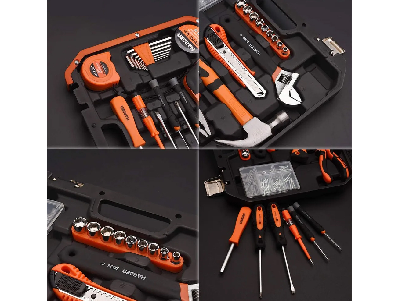 Bộ dụng cụ 39 món chi tiết Harden 511039