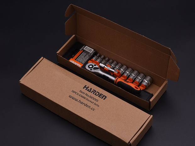 Bộ khẩu tay vặn 1/2 Harden 510016 (12 chi tiết)