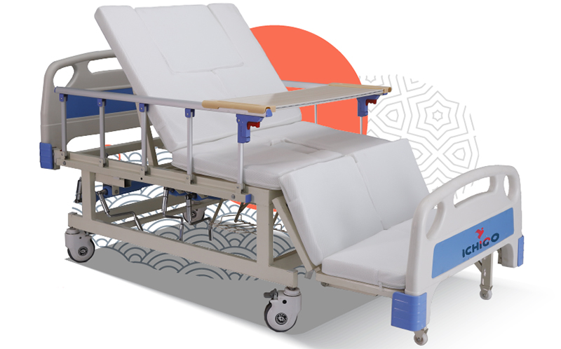 Giường bệnh Ichigo 4 tay quay IG-HB04