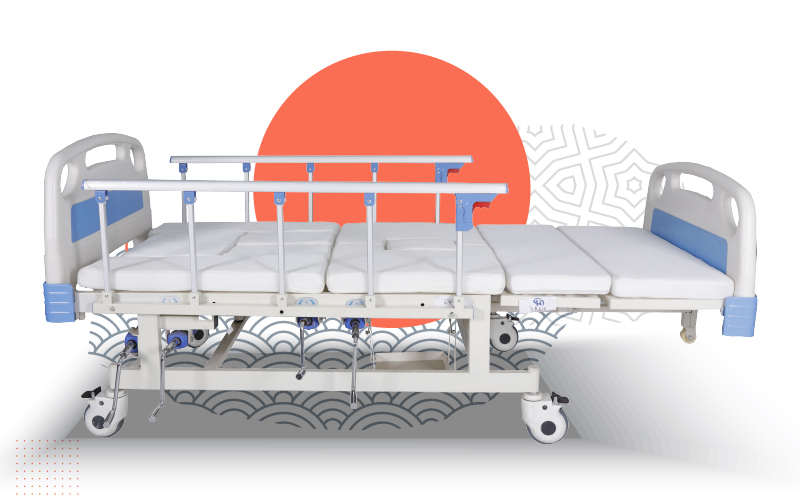 Giường bệnh Ichigo 4 tay quay IG-HB04