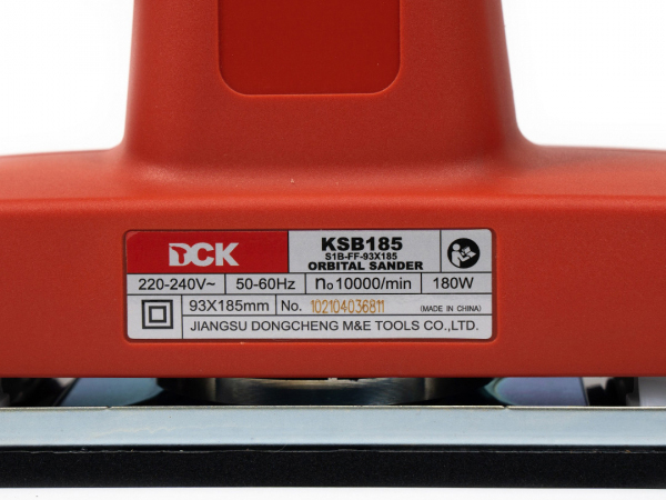 Máy chà nhám rung chữ nhật DCK KSB185