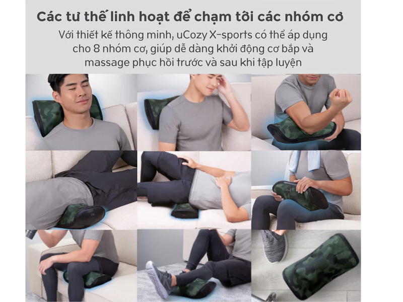 Gối massage cổ và vai OSIM uCozy X-sports (OS-2215)