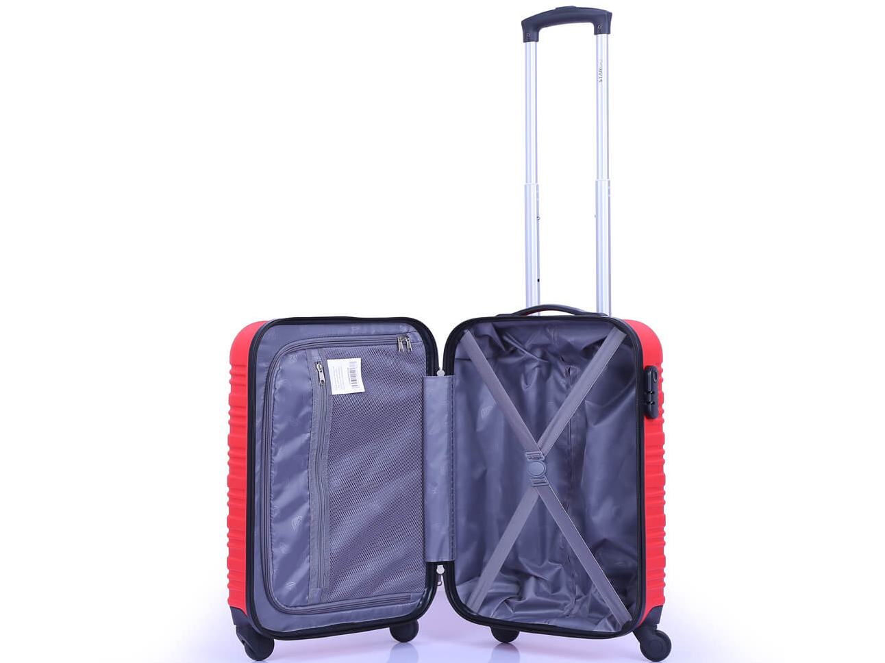 Vali kéo nhựa Sakos Stargo Zebra