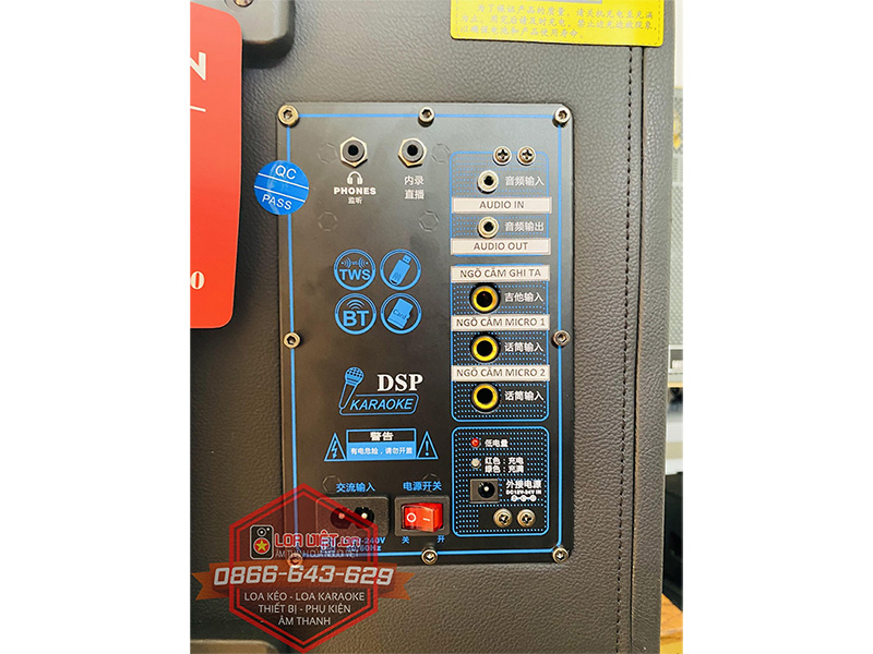 Loa kéo xách tay Sonaco Hayman X8-6