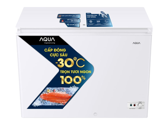Tủ đông Aqua AQF-C3501S 251L 1 ngăn đông