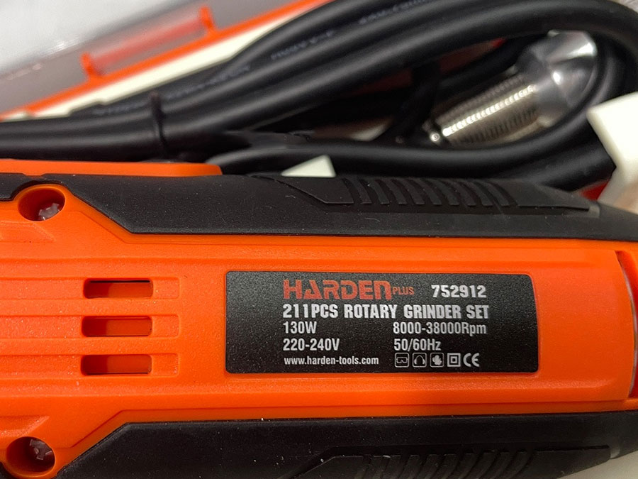 Bộ máy mài khuôn đa năng 211 chi tiết Harden 752912