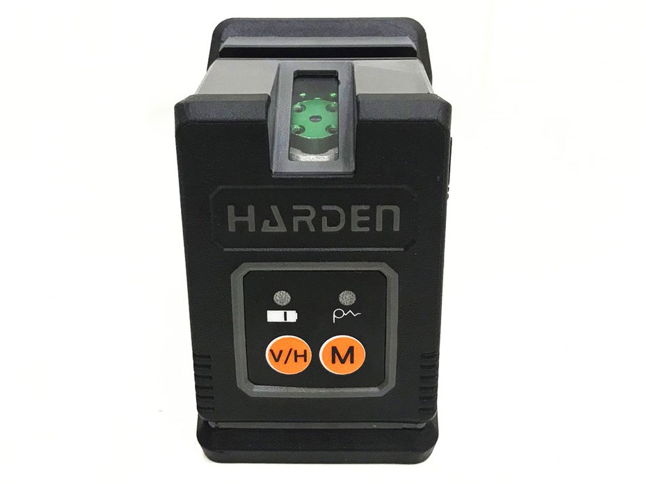 Máy cân mực laser Harden 581002 - 2 tia xanh, treo tường