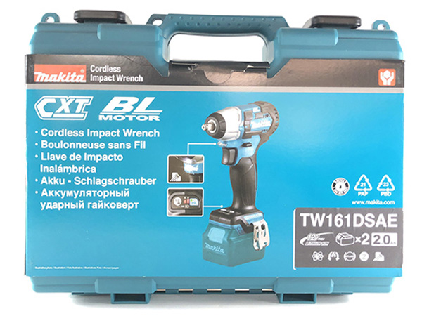 Máy siết bu lông dùng pin 12Vmax Makita TW161DSAE