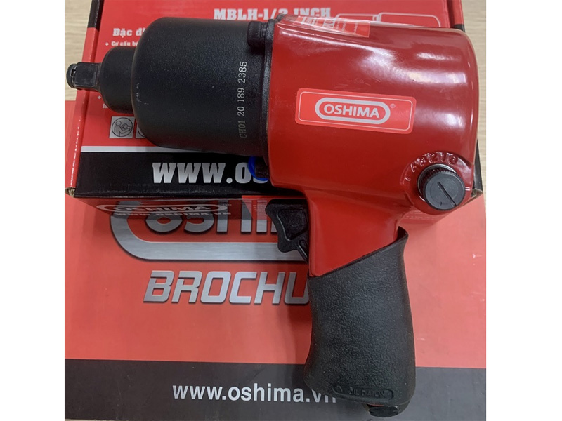 Máy mở bulong hơi 185mm Oshima MBLH-1/2 Inch