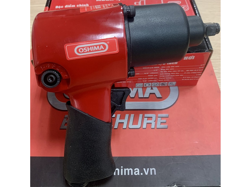 Máy mở bulong hơi 185mm Oshima MBLH-1/2 Inch