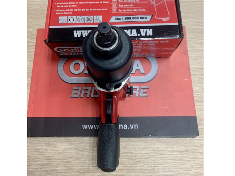 Máy mở bulong hơi 185mm Oshima MBLH-1/2 Inch