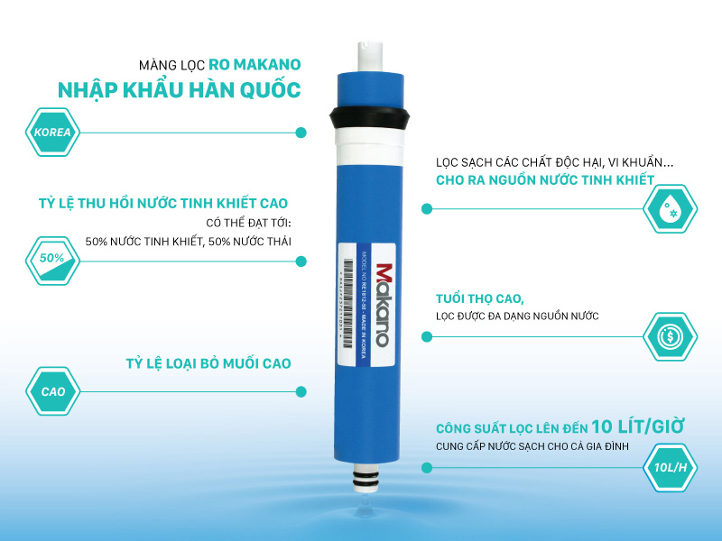 Máy lọc nước RO nóng nguội Takasa TAW-42210H