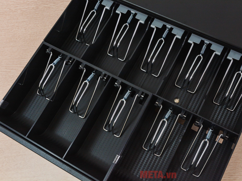 Ngăn kéo đựng tiền Roco Model RC-408 (10 ngăn có kẹp)