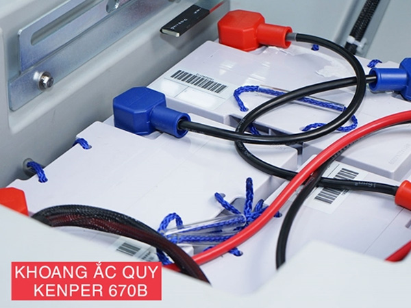 Máy chà lau sàn ngồi lái Kenper RANGER 670B