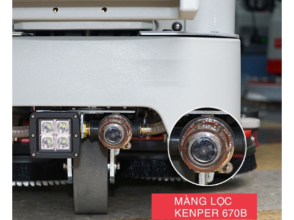 Máy chà lau sàn ngồi lái Kenper RANGER 670B