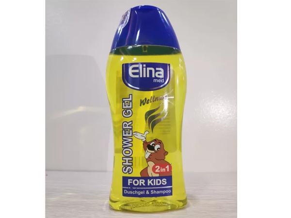 Sữa tắm gội trẻ em 2 in 1 Elina Med