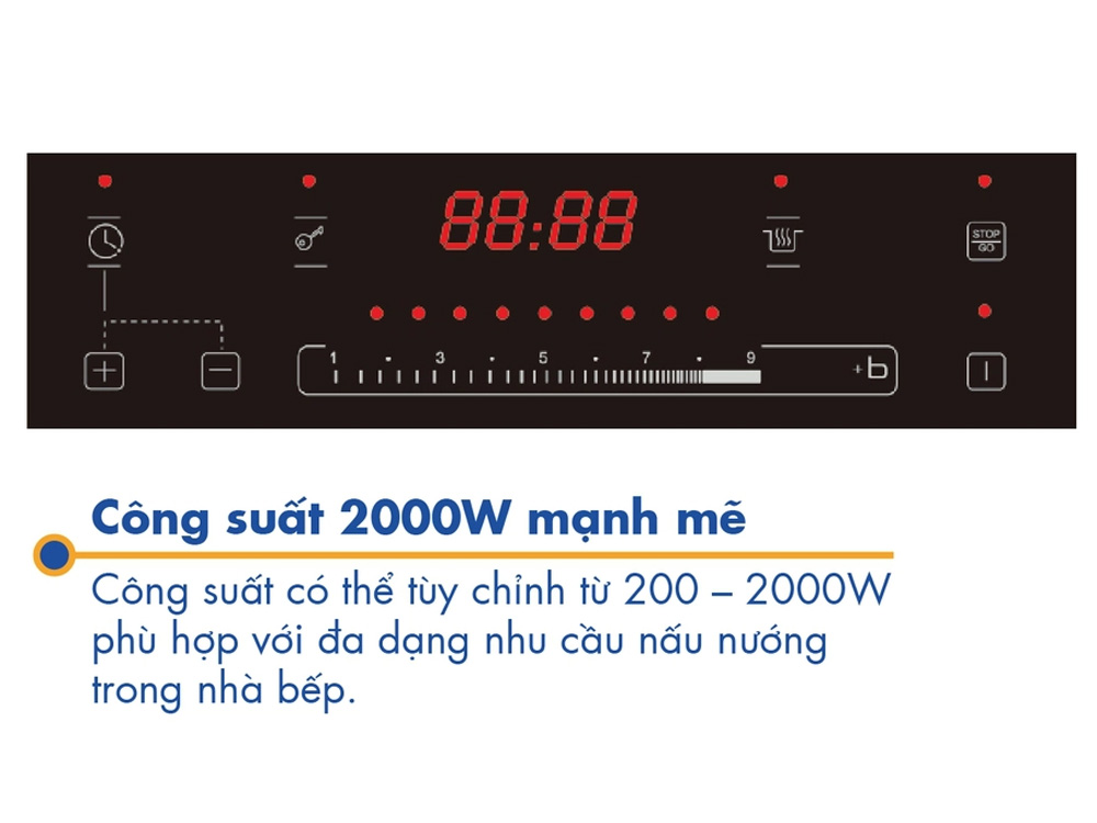 Bếp điện từ đơn Korea King PIND-T39/B