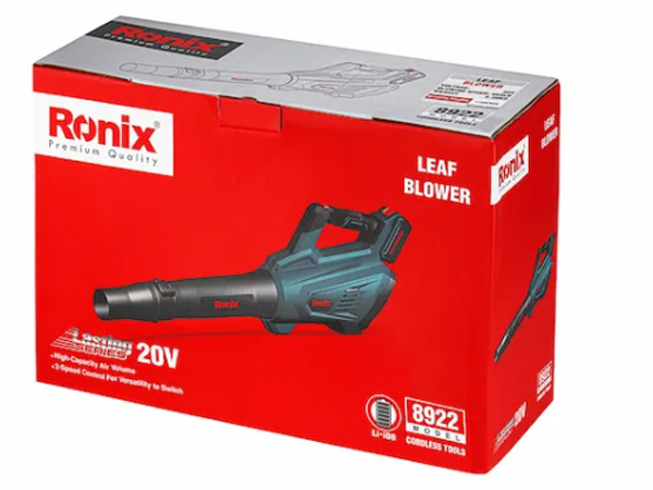 Thân máy thổi pin 20V Brushless Ronix 8922 (chưa pin, sạc)