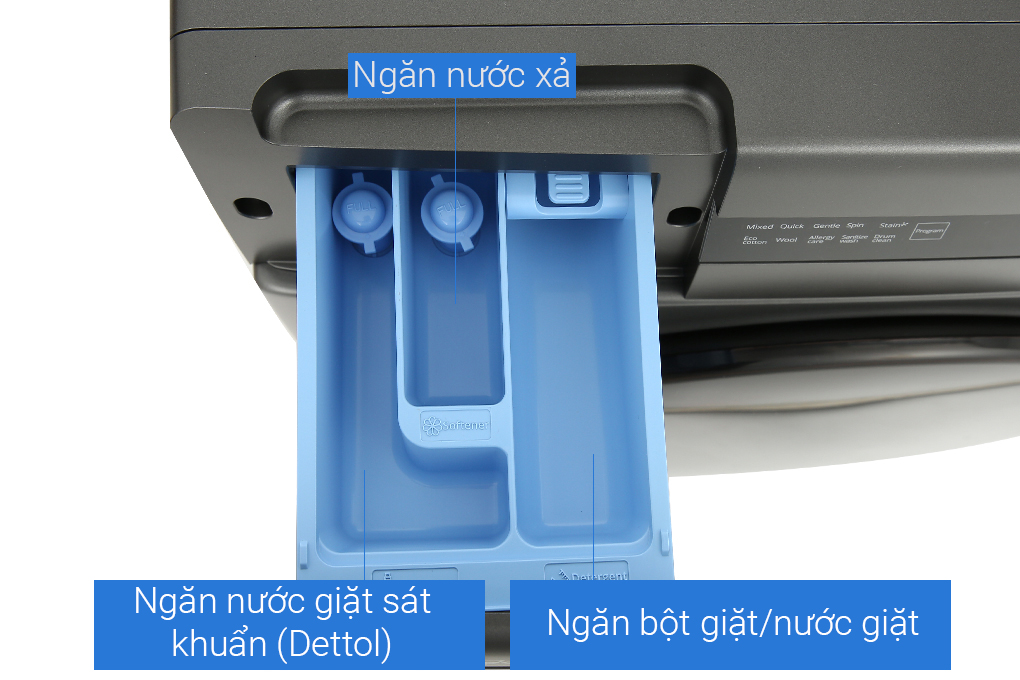 Máy giặt Whirlpool Inverter 8kg FWEB8002FG