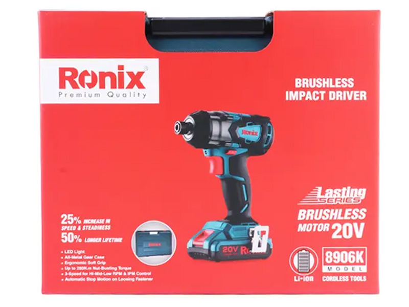 Máy vặn vít pin 20V/2.0Ah Ronix 8906K