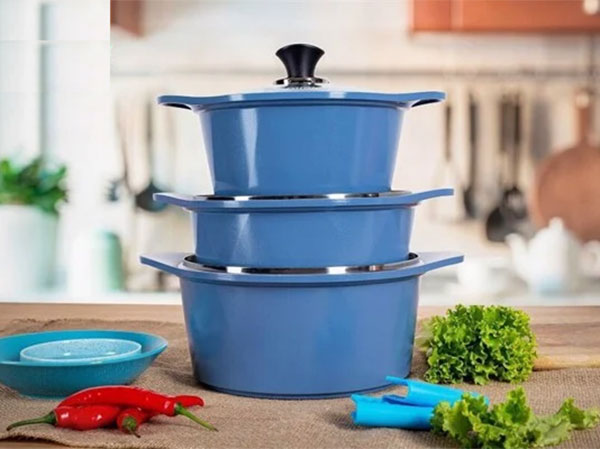 Bộ nồi Ecoramic đế từ VLPOT-H (20, 22, 24cm)