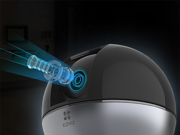 Camera IP Wifi 4MP EZVIZ C6W quay quét 360 độ