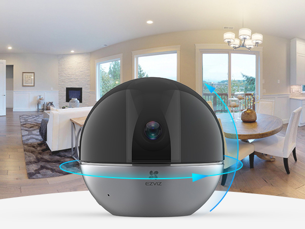 Camera IP Wifi 4MP EZVIZ C6W quay quét 360 độ