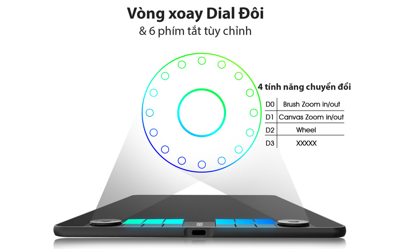 Bảng vẽ điện tử Veikk VK1060 Pro