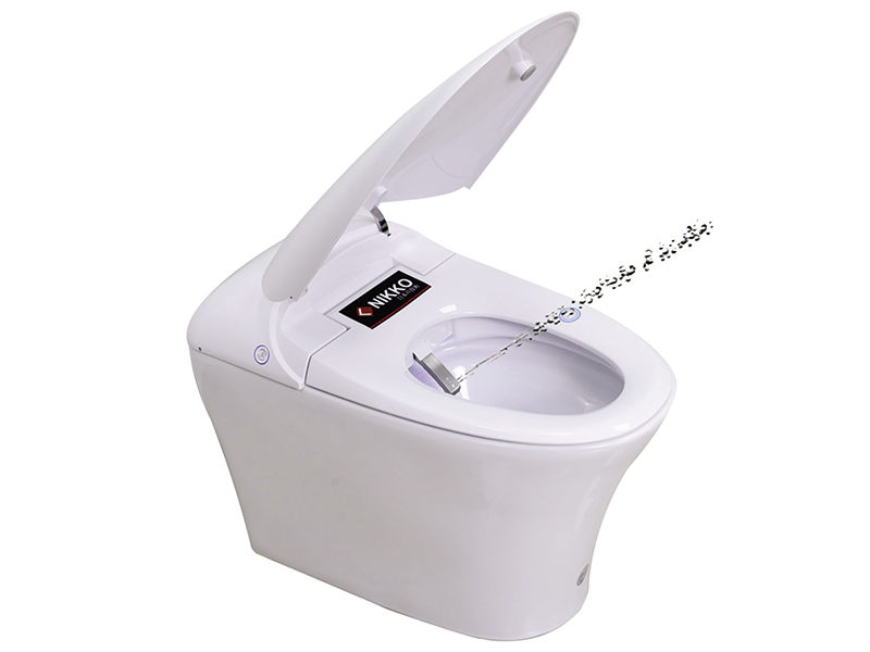 Bồn cầu thông minh tỏa mùi thơm tinh dầu Nikko C1805S4